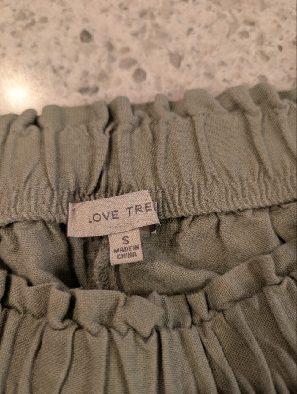 Women's Wide-Leg Pull-On Pants in Sage Green - Picture 12 of 16